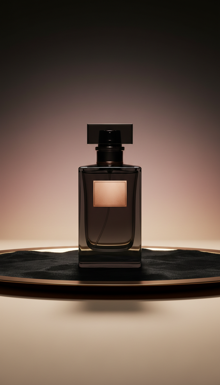 Eau de parfum noir luxe cristal